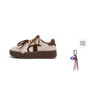 Champion Kids Кроссовки для скейтбординга на платформе, немецкие армейские, износостойкие, низкие, детские, Cambridge Brown