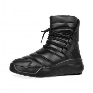 SOULSFENG Ботинки Warm Water-Resistant Wear-Resistant Slip-Resistant Short Mid-Calf Snow Boots Unisex Black