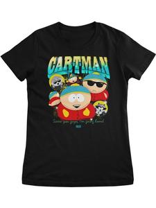 Футболка South Park Cartman Bootleg Rap Girly Tee черного цвета South Park