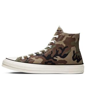 Кроссовки carhartt wip x chuck 70 high 'camo' Converse, зеленый