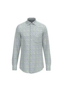 Рубашка деловая обычная Seidensticker, цвет lemon (0062)