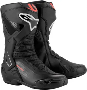 Мотоциклетные ботинки Alpinestars SMX 6 V3, 2-Black Red Fluo