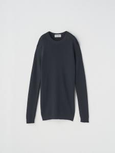 Пуловер с круглым вырезом, ребристой текстурой и длинными рукавами | NOLAH | 30 г