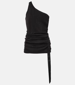 Хлопковый топ Mountain Sweat Rick Owens, черный