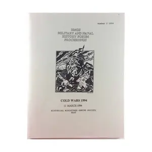№ 1 «Холодные войны 1994 года, Война и военные игры, Использование Велизарием тактической защиты», Military and Naval History Forum/Journal