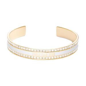 DIOR Золотистый браслет Women's White