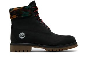 Ботинки Timberland 6 Inch Heritage с теплой подкладкой, черный / коричневый