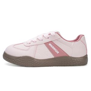 WARRIOR Женские устойчивые к истиранию лоу-топ скейтбордские туфли светло-розовый розовый, цвет Light Pink Pink