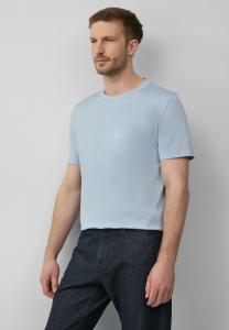 Базовая футболка AUS MIT CREW NECK s.Oliver BLACK LABEL, светло-голубой