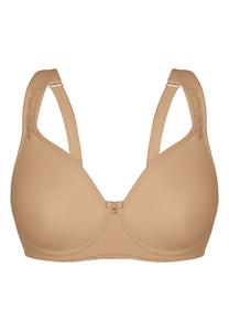 Бюстгальтер на косточках sassa T-shirt Bra BEAUTIFUL EMBROIDERY, цвет cappuccino
