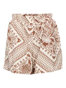 Брюки свободного кроя OBJECT, коричневый