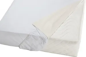Простыня на резинке водонепроницаемая/кипяченая Prenzlau для кровати с пружинным блоком, белая 100x220 см Erwin Müller