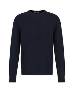 WE Fashion Свитер в темно-синем цвете