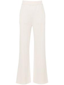 Eleventy брюки в рубчик, нейтральный цвет