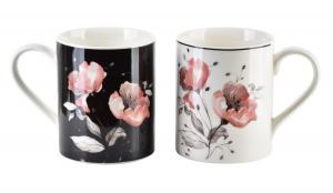 Кружка Mondex, 9,5x10x25 см, черно-белый