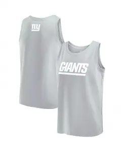 Мужская серая майка New York Giants Elements Fanatics