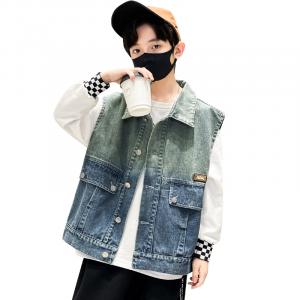 Детский жилет с лацканом Moderate EASTERN CAMEL, vintage