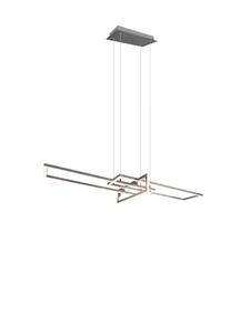 Подвесной светильник SALINAS из матового никеля Trio Leuchten