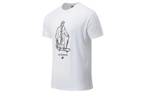 Футболка мужская белая New Balance, белый