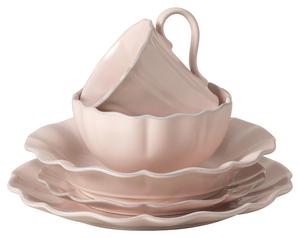 Набор посуды «Античная роза» (розовый цвет), 5 предметов, на 1 человека Costa Nova, пыльно-розовый