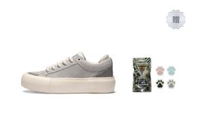 Кроссовки MATNUT Skateboarding Shoes Unisex Low-top Gray, серый