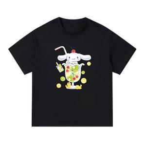 Футболка Unisex CINNAMOROLL Yugui Dog Sanrio, черный