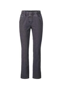 Короткий размер: классические джинсы застегивающиеся брюки Louisa Goldner, серый