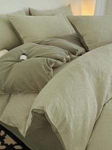 MIDO HOUSE Комплект постельного белья из 4 предметов, простыня на резинке, 180x200 см