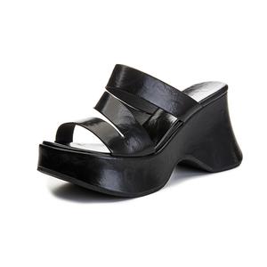 Женские сандалии с противоскользящей подошвой из резины и пены POOQ, черный