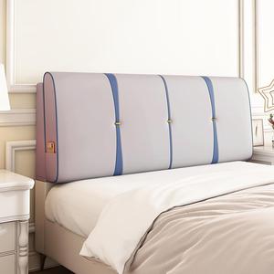 ZZYK Настенная подушка-изголовье для кровати с поддержкой спины, съемным чехлом Gray