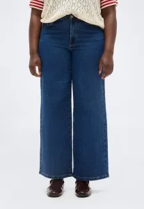 Vmclusia широкие ноги Vero Moda Curve, Dark Blue Denim