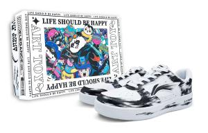 Низкие скейтерские кроссовки Unisex с устойчивой к истиранию подошвой для катания на понтонных лодках LINING, белый