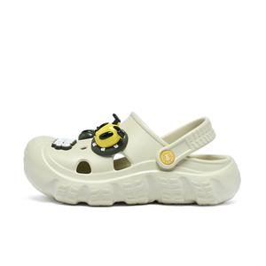 Детские сандалии с низким верхом, противоскользящие, с защитой от ударов, дышащие, легкие, амортизирующие, бесшумные, быстросохнущие BIG WASP, черный