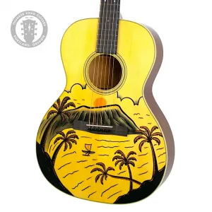 Новая гитара Martin Custom Shop 00-Style с 14 ладами, отделка Tropical Sunset, №2953672