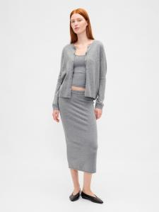 Укороченный топ (W)CashSoft из эластичного кашемира