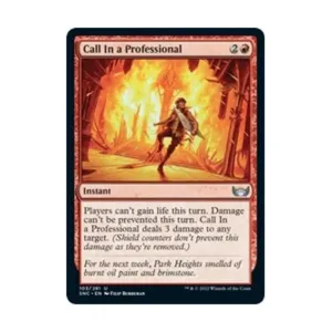 CCG Вызовите профессионала (U), MTG - Streets of New Capenna