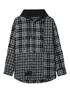 Свитер в клетку Musium Div., черный