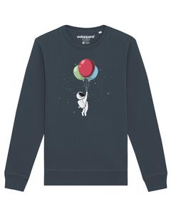 Свитер Watapparel Sweatshirt Little Balloon Astronaut, антрацит