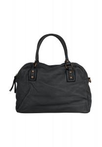 Шопер, натуральная кожа, сделано в Италии Samantha Look, серый