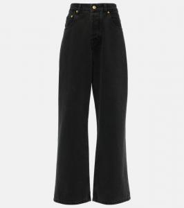 Джинсы Le de-Nîmes Large широкого кроя Jacquemus, Black