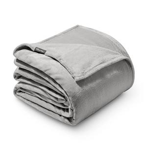 Гигантское одеяло из микроплюша Bare Home, цвет Light Grey