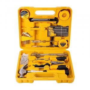 Бытовой многофункциональный аппаратный ящик для инструментов Deli, набор инструментов из 28 предметов DL1028J