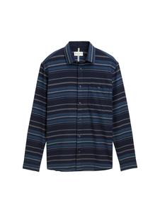 Рубашка на пуговицах Comfort fit TOM TAILOR, Night Blue/Gentian