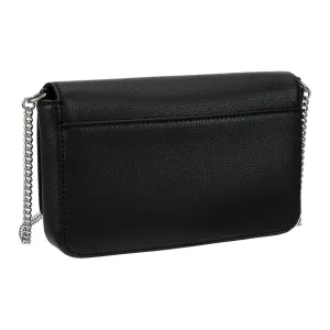 Calvin Klein Минималистичная коллекция, женская сумка через плечо из полиэстера с полиуретаном, черная