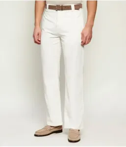 Брюки regular fit La Martina, белый