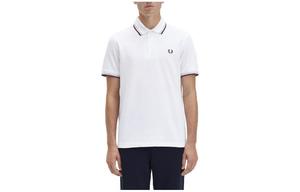 Поло с отложным воротником FRED PERRY, белый