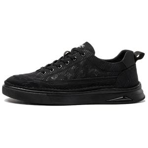 Кеды для скейтбординга Мужская низкая Aokang, черный