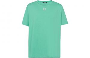 Футболка мужская мятно-зеленая BALMAIN