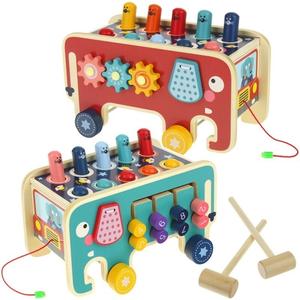 Утес, ловушка для слонов, деревянный пробойник, пестик, молоток. Urwiskowo