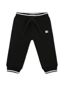 Спортивные брюки с логотипом Dolce & Gabbana Kids, черный
